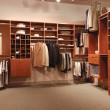 This wall-mounted closet system can be crafted just for you!