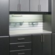 We even let you choose the drawer pulls for your custom garage!
