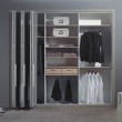 This Reach-in Closet keeps everything hidden, yet accessible!